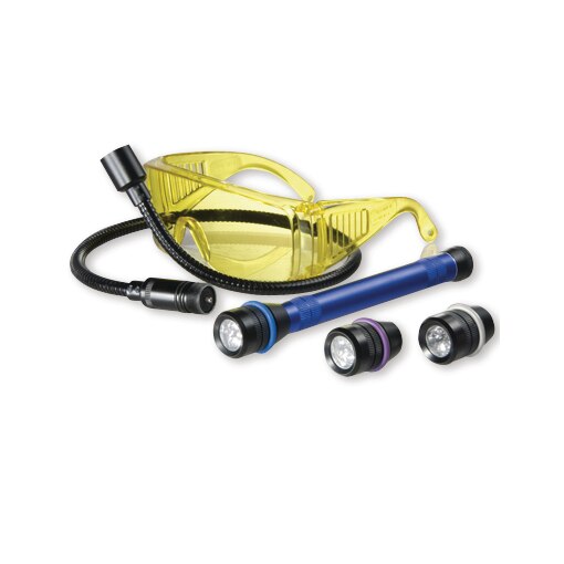 LED UV-leak detection lamp set